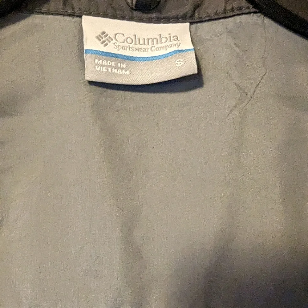 Columbia Men's Glennaker Lake Rain Jacket NWT Black Grill Grey Small Hoodie - Picture 11 of 11